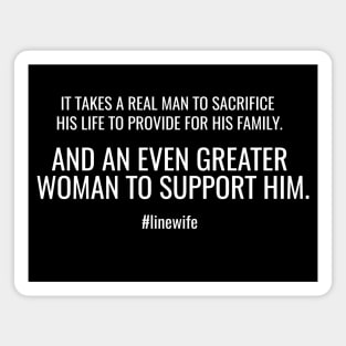 Supportive Linewife (Lineman's Wife) Magnet